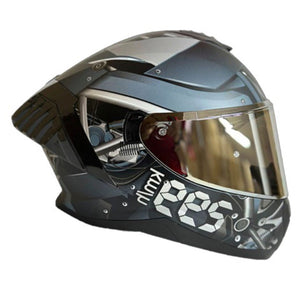 Casco PRO RIDER 713 Grafico Negro Gris