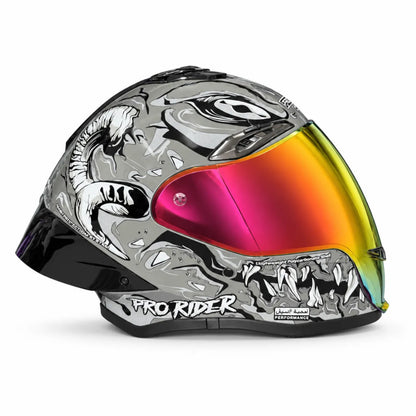 Casco PRO RIDER 711 Kamor Gris Gris