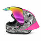Casco PRO RIDER 711 Kamor Gris Fucsia