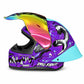 Casco PRO RIDER 711 Kamor Morado