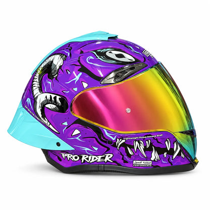 Casco PRO RIDER 711 Kamor Morado