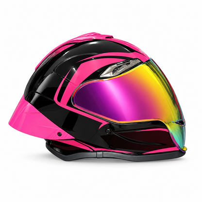 Casco PRO RIDER 711 Lineal Fuscia