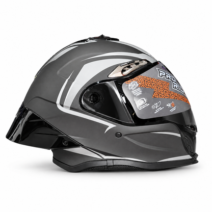 Casco PRO RIDER 711 Lineal Gris