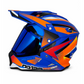Casco PRO RIDER 129 Azarya Azul Naranja Rojo