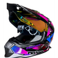 Casco PRO RIDER Azarya Negro Fucsia Morado
