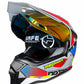 Casco PRO RIDER 129 Azarya Gris Rojo Azul