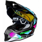 Casco PRO RIDER 129 Azarya Negro Turquesa Fucsia