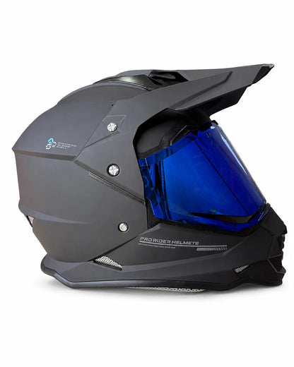 Casco PRO RIDER 129 Negro Plano