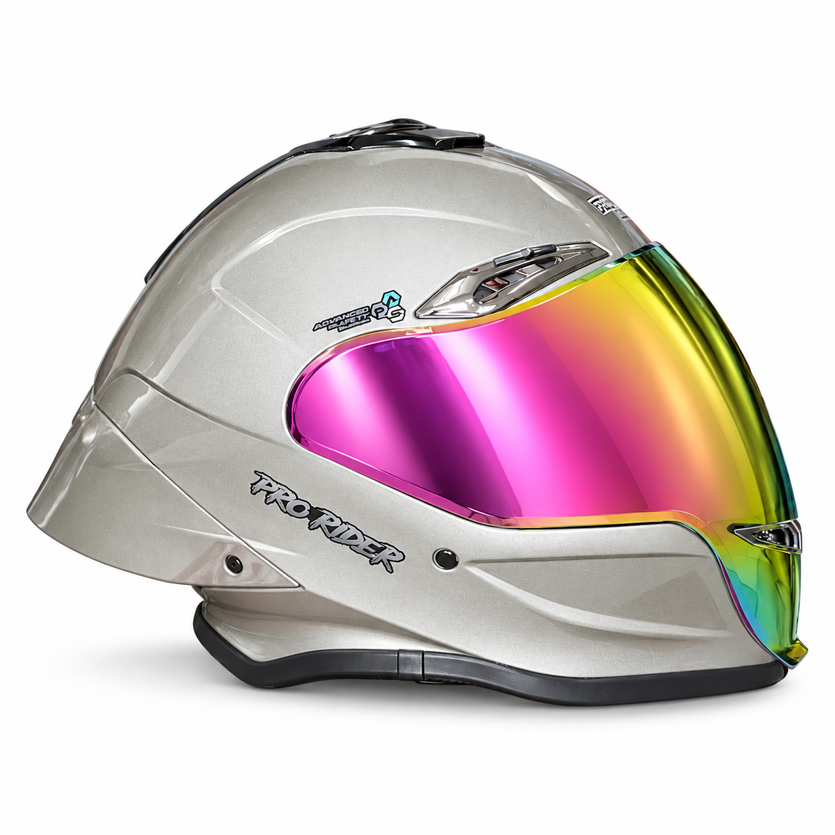 Casco PRO RIDER 711 Gris Metalic