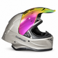 Casco PRO RIDER 711 Gris Metalic