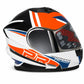 Casco PRO RIDER 300 Nofiya Blanco Naranja