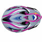 Casco PRO RIDER 129 Azarya Gris Fucsia Morado
