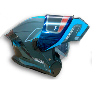 Casco PRO RIDER 390 Denot Negro Azul