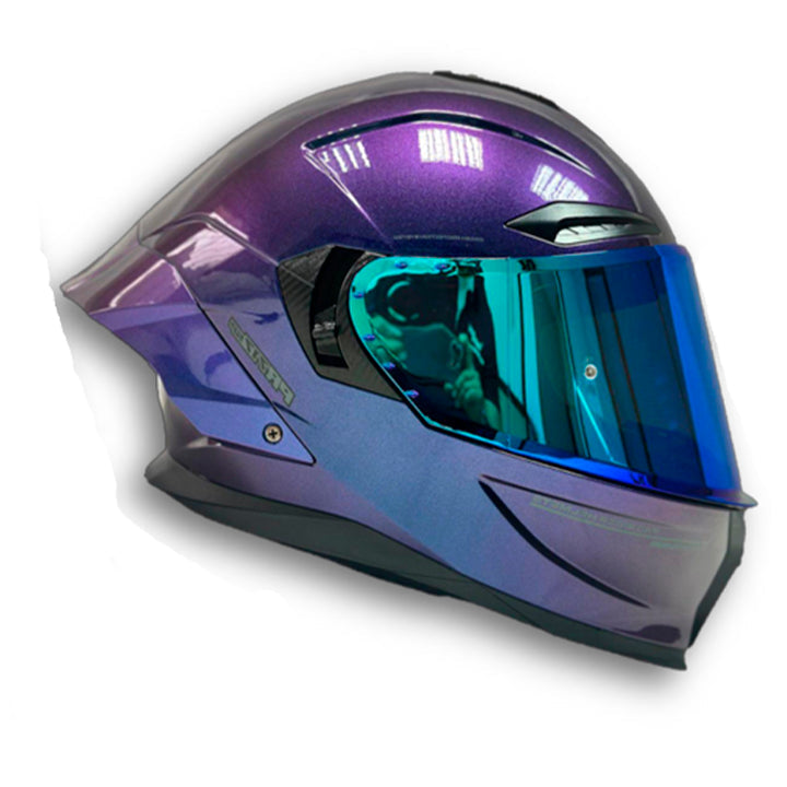 Casco PRO RIDER 717 Camaleon Morado