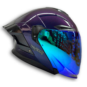 Casco PRO RIDER 216 Camaleon Morado